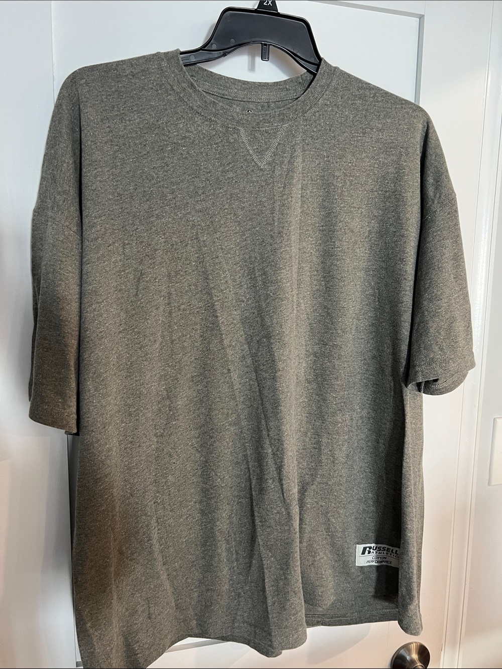 Russell Mens Green Short Sleeve T-shirt. Size XXL - Picture 4 of 4